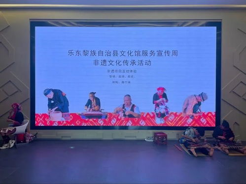 樂東文化館非遺展演及體驗(yàn)活動(dòng)精彩紛呈，藝術(shù)交流煥發(fā)文化新生機(jī)
